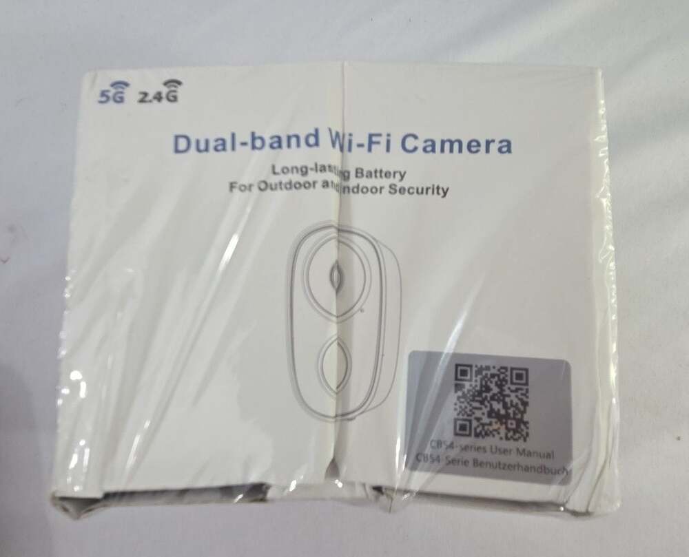 2K QHD Dual-Band Wi-Fi Battery-Powered Out/In Security Camera